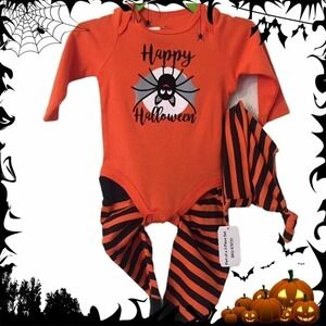 Nwt 6 Mo Infant Bat Complete Outfit Legging Set